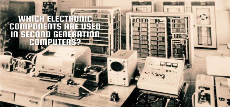 which electronic components are used in second generation computers?